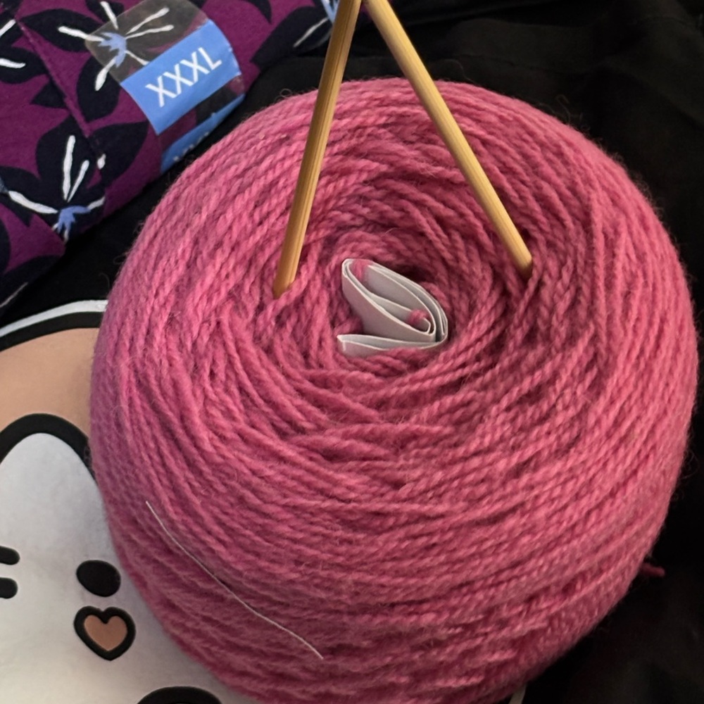Pink Yarn Ball